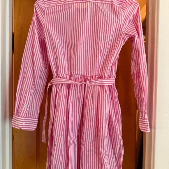 Pretty in Pink Striped Kids Dress - Picture 8 of 11